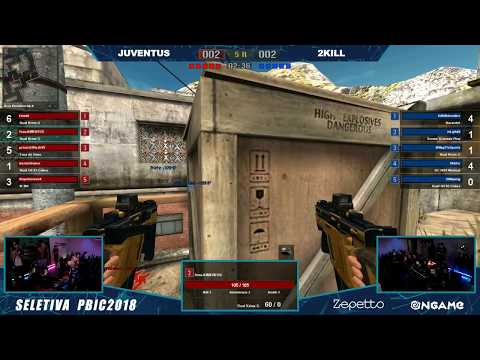 Final Seletiva PBIC 2018 – Juventus Vs 2kill Gaming – Point Blank