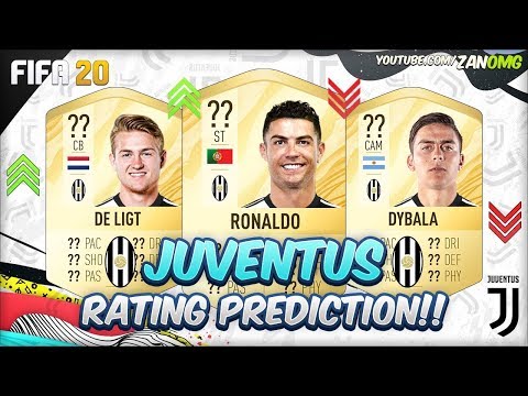 FIFA 20 | PIEMONTE CALCIO (JUVENTUS)  PLAYERS RATING PREDICTION!! | FT. RONALDO, DE LIGT, DYBALA…