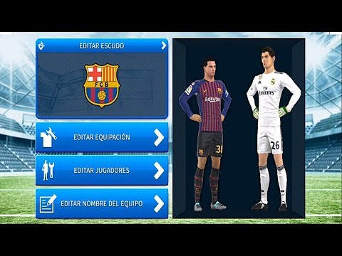 COMO PONER KITS Y LOGOS AL DREAM LEAGUE SOCCER 2019 (UNIFORMES Y ESCUDOS) MUY FÁCIL!