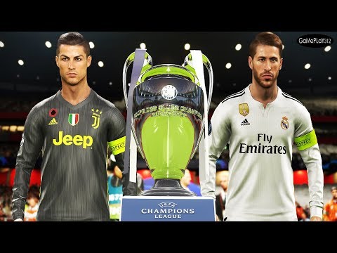 PES 2019 – Real Madrid vs Juventus – Final UEFA Champions League [UCL] – Ronaldo vs Real Madrid