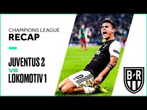 Juventus 2-1 Lokomotiv Moscow: Champions League Recap with Goals, Highlights and Best Moments