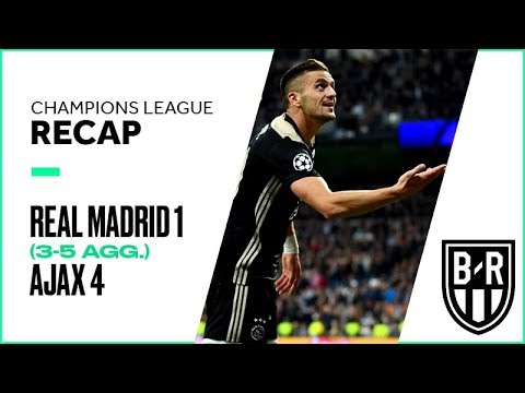 Real Madrid 1-4 Ajax (3-5 agg.): Champions League Recap with Highlights, Goals and Best Moments