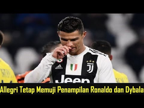 Juventus Vs Chievo, Allegri Maklum Ronaldo dan Dybala Gagal Cetak Gol