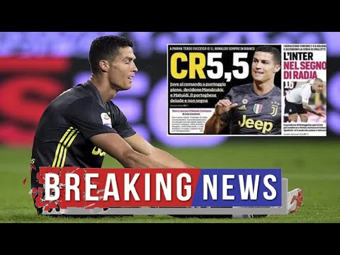 Cristiano Ronaldo: Italian newspaper SLAMS Juventus star as Serie A struggles continue
