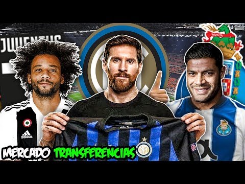 20 TRANSFERÊNCIAS CONFIRMADAS | RUMORES – MESSI NA INTER , HULK NO FC PORTO , MARCELO NA JUVENTUS