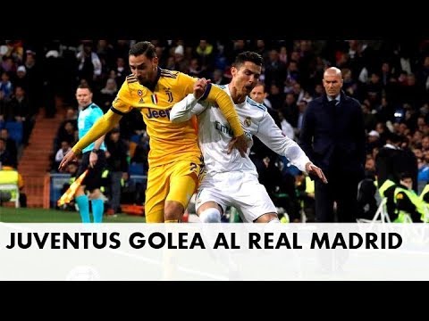 Juventus GOLEA AL Real Madrid  CRISTIANO RONALDO PIERDE JUVENTUS VS REAL MADRID