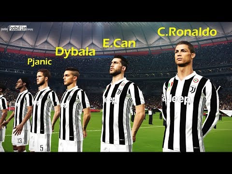 PES 2018 | Real Madrid vs Juventus | C.RONALDO player of JUVENTUS | Gameplay PC