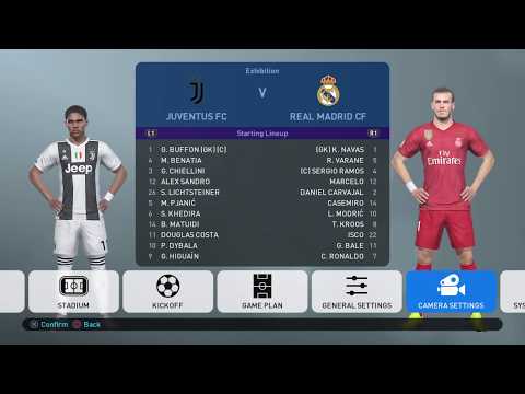 PES 2019 Live Stream Gameplay – Juventus vs Real Madrid – PSG vs Chelsea – Rangers vs Celtic