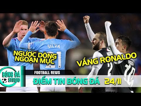 ĐIỂM TIN BÓNG ĐÁ 24/11| Vắng Ronaldo, Juventus vẫn thắng vang dội, Chelsea thua ngược đau đớn