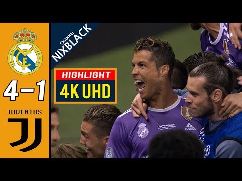 Real Madrid 4-1 Juventus 2017 CL Final All goals & Highlights 4K/UHD