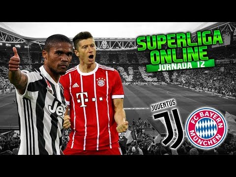 FOOTBALL MANAGER 2018 | JUVENTUS Vs BAYERN MUNICH | SuperLiga | Jornada 12 | FM18 Español