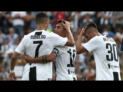 Juventus' Cristiano Ronaldo scores goal vs. U20s in first appearance