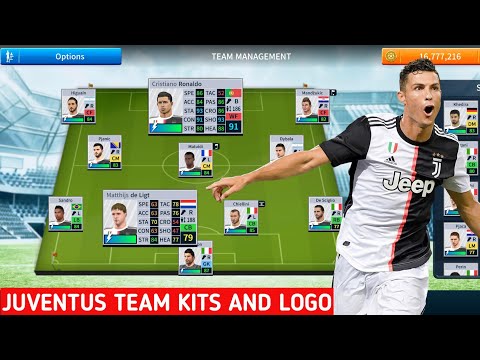 How To Import Latest Juventus Kit Logo And Players In Dream League Soccer 2019