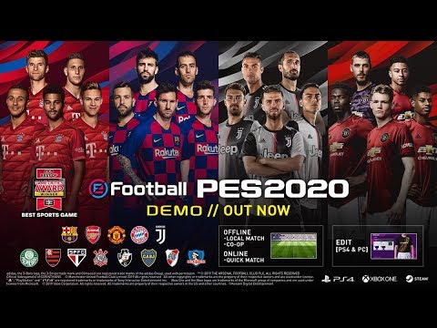 PES 2020 Demo [Juventus vs Bayern @ 1080p MAXXX]