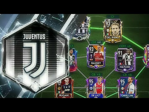 FULL JUVENTUS SPECIAL CARD SQUAD BUILDER IN FIFA MOBILE 19!!!!!