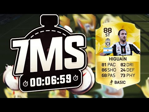 7 MINUTE SQUAD BUILDER VS CAPGUNTOM!! JUVENTUS HIGUAIN!! – FIFA ULTIMATE TEAM