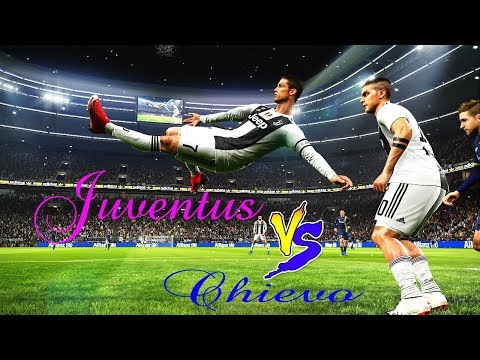 Juventus vs Chievo Full Match | Ronaldo Amazing Goals | PES 2019 Gameplay PC