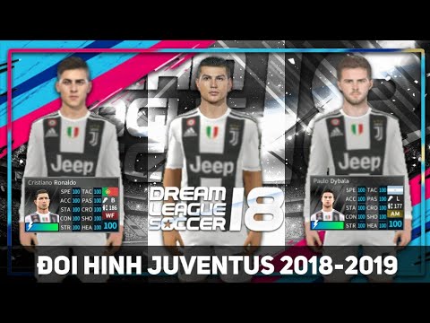 JUVENTUS 2018 – 2019 NEW KIT | ALL PLAYERS 100% DREAM LEAGUE SOCCER 2018||CYRUSGAMER