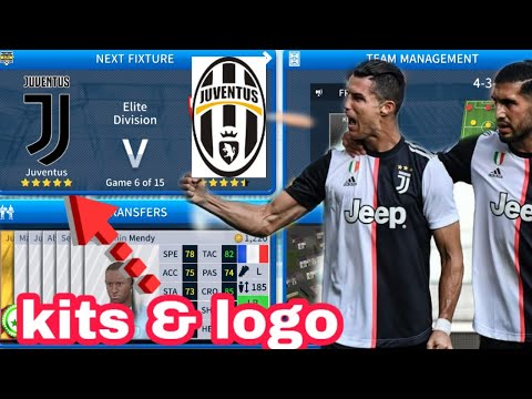 How To Make Juventus Team Kits & Logo 2019/2020 | Dream League Soccer 2019