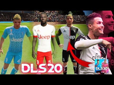 DLS 20 OFICIAL KITS DE LA JUVENTUS 2019-20 | EQUIPACIONES REALISTAS