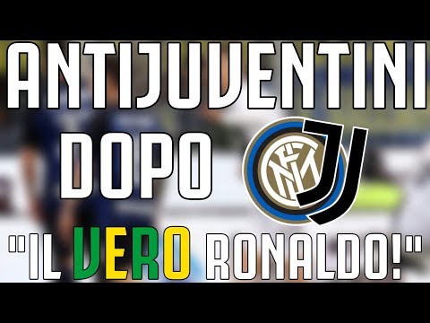 ANTIJUVENTINI dopo Inter – JUVENTUS 1-1 | "IL VERO RONALDO!"