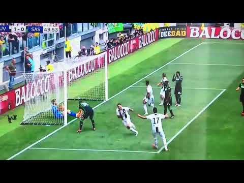 PRIMO GOL CRISTIANO RONALDO CR7 Juventus Sassuolo 1-0 first goal amazing golazo