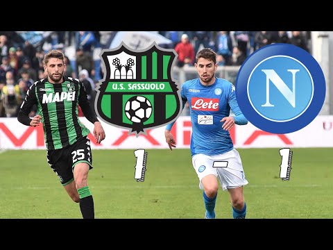 Sassuolo vs Napoli (1-1) Napoli Draw Could Cost them the Scudetto (31/3/18)