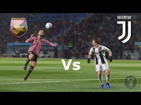 Palermo Vs Juventus – Scontro tra le Prime Classificate Serie A/B | PES 2019 Patch [Giù]