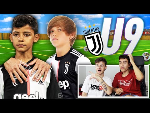 ⚽️??REAZIONE AI BAMBINI della JUVENTUS U9!! (Ronaldo jr. , attaccanti fenomeni)