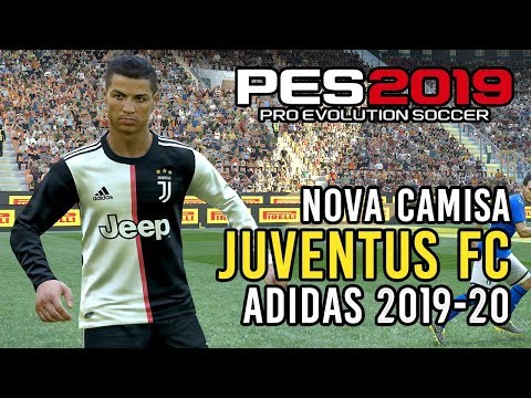 PES 2019: novo uniforme da Juventus 2019-20! Baixe para PES 2018 e 2019