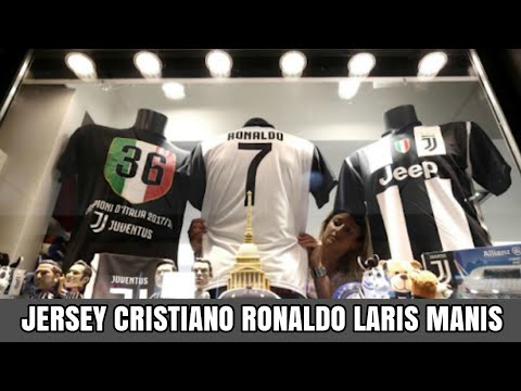 Jersey Ronaldo di Juventus Laris Manis, Terjual Setiap Menitnya, Mantap !!!