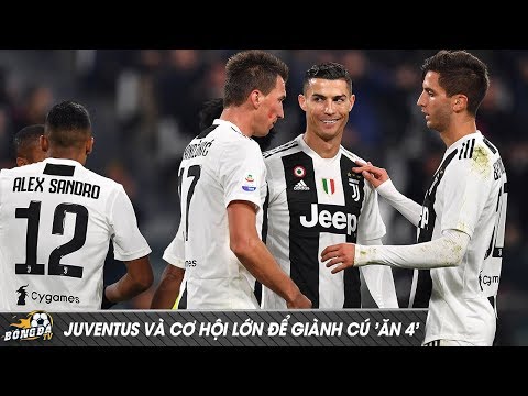 Ronaldo & Juventus: Cơ hội lớn để dành cú "Ăn Bốn" mùa giải 2018/2019