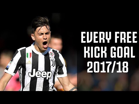 ??? Every Juventus free kick goal of 2017/18! ???