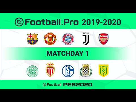 PES | FC Barcelona vs Juventus (Featured Match) | eFootball.Pro 2019-2020 #1 Full Match