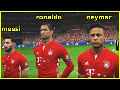 HOW BAYERN MUNICH COULD LINE UP WITH MESSI, RONALDO, NEYMAR ?