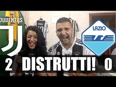 JUVENTUS 2-0 LAZIO REACTION TIFOSI JUVENTINI 25/08/2018 HD