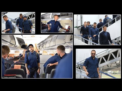 Juventus arrive in Cardiff ahead Champions League final with history