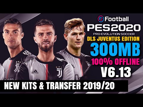 BARU !!! Dream League Soccer Mod Pes 2020 Juventus Edition | Download V6.13 Transfer & Kits 2019/20