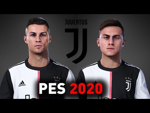 PES 2020 Juventus Players Faces