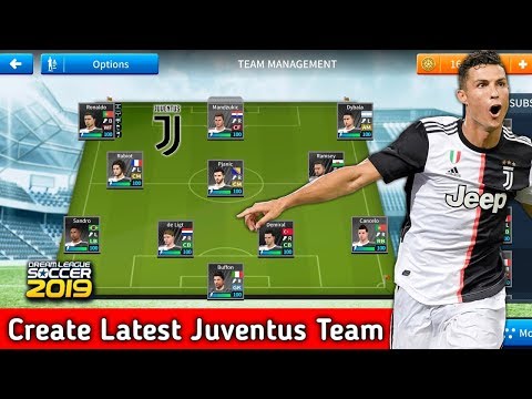 How to create juventus(team kits&logo)2019||dream league soccer 2019