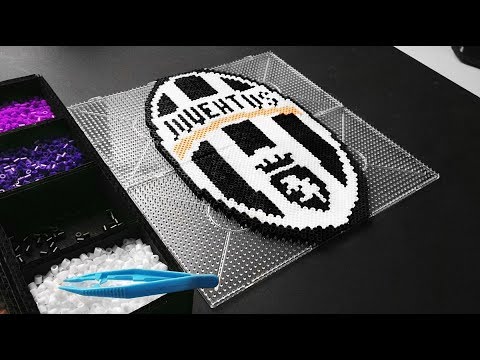 Juventus Logo FAN ART Perler Beads 2017