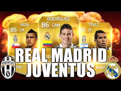 INSANE CHAMPIONS LEAGUE HYBRID w/ Real Madrid and Juventus – Squad Builder – FIFA 15