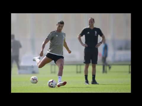 Cristiano Ronaldo's Juve prepares for the match vs Chievo