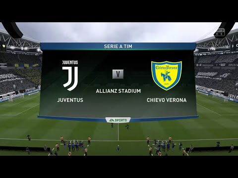 FIFA 19 JUVENTUS VS CHIEVO VERONA @ THE ALLIANZ ARENA