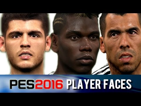 PES 2016 | Player Faces – Juventus