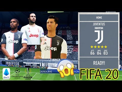 FIFA 20 PATCH | FULL LICENSED PATCH JUVENTUS (Badge,Logo,Banner And More)