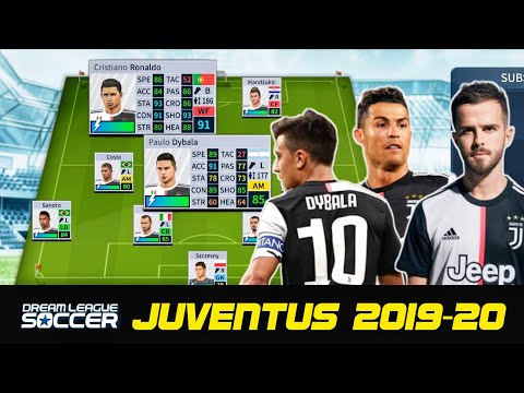 How To Create Juventus 2019/20 Team, Kits & Logo in Dream League Soccer