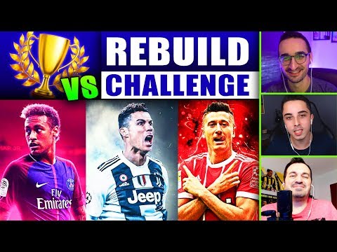 ŞAMPİYONLAR REBUILD CHALLENGE // JUVENTUS vs PSG vs BAYERN MÜNİH // FIFA 19 SON KARİYER