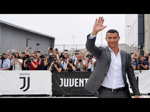 El primer día de Cristiano Ronaldo con la Juventus