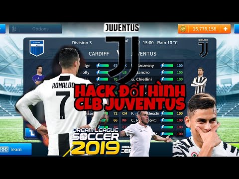 Hack Đội Hình Logo Và Áo Đấu Của CLB Juventus 2019 Dream League Soccer 2019